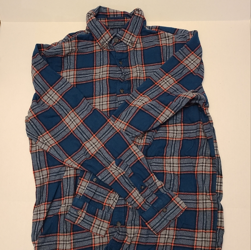 St. Johns Bay flannel, men's, small